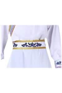 Order Mongolian Dance Costumes Design Mongolian Costumes Adult Chopsticks Dance Modern Men's Dance Costumes Performance Costumes Inner Mongolia SKDO009 back view